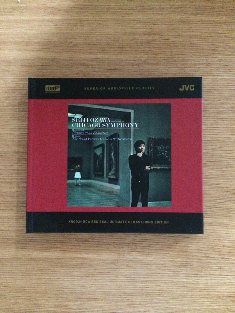 小澤征爾, BSO: Mussorgsky: Pictures; Britten: The Young Person's Guide... (XRCD24, 日版) (SOLD 已售)