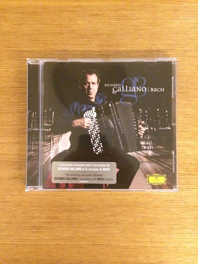 Richard Galliano - Bach (歐版) (SOLD 已售)
