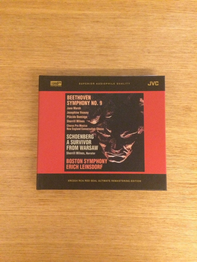 Leinsdorf, BSO - Beethoven Symphony No. 9 etc (XRCD24, 2CD, 日版) (SOLD 已售)
