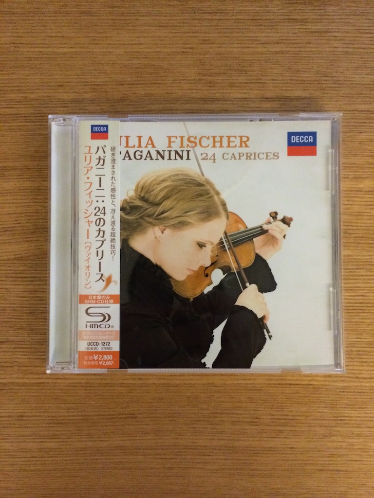 Julia Fischer - Paganini: 24 Caprices (SHMCD, 日版) (SOLD 已售)