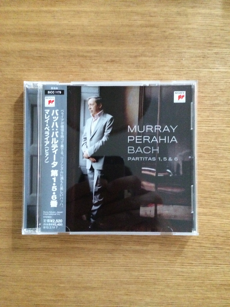 Perahia - Bach Piano Partitas Nos. 1, 5, 6 (日版)