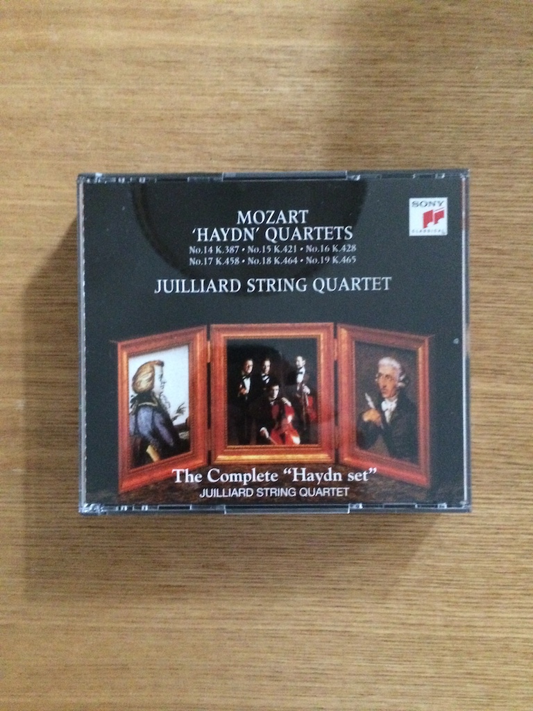Juillard String Quartet - Mozart “Haydn” Quartets (3CD, 日版) (SOLD 已售)