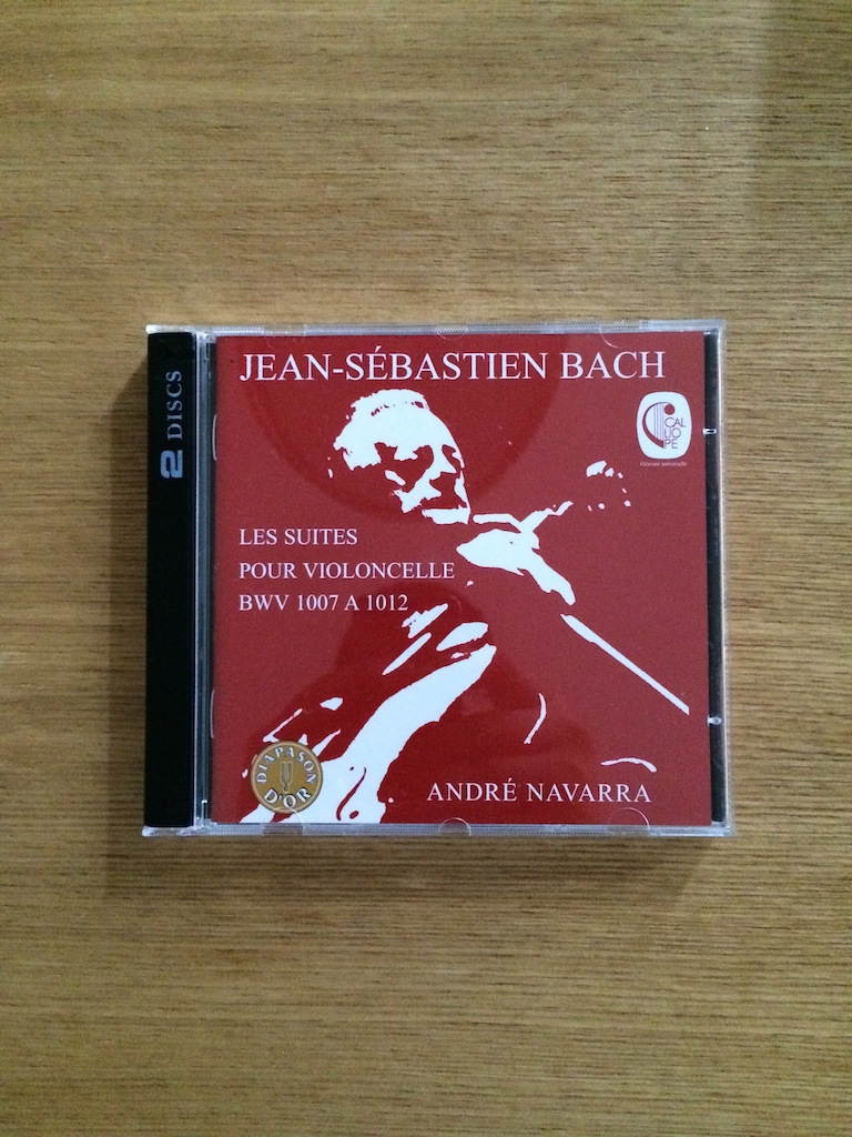 André Navarra - Bach Cello Suite (2CD) (SOLD 已售)