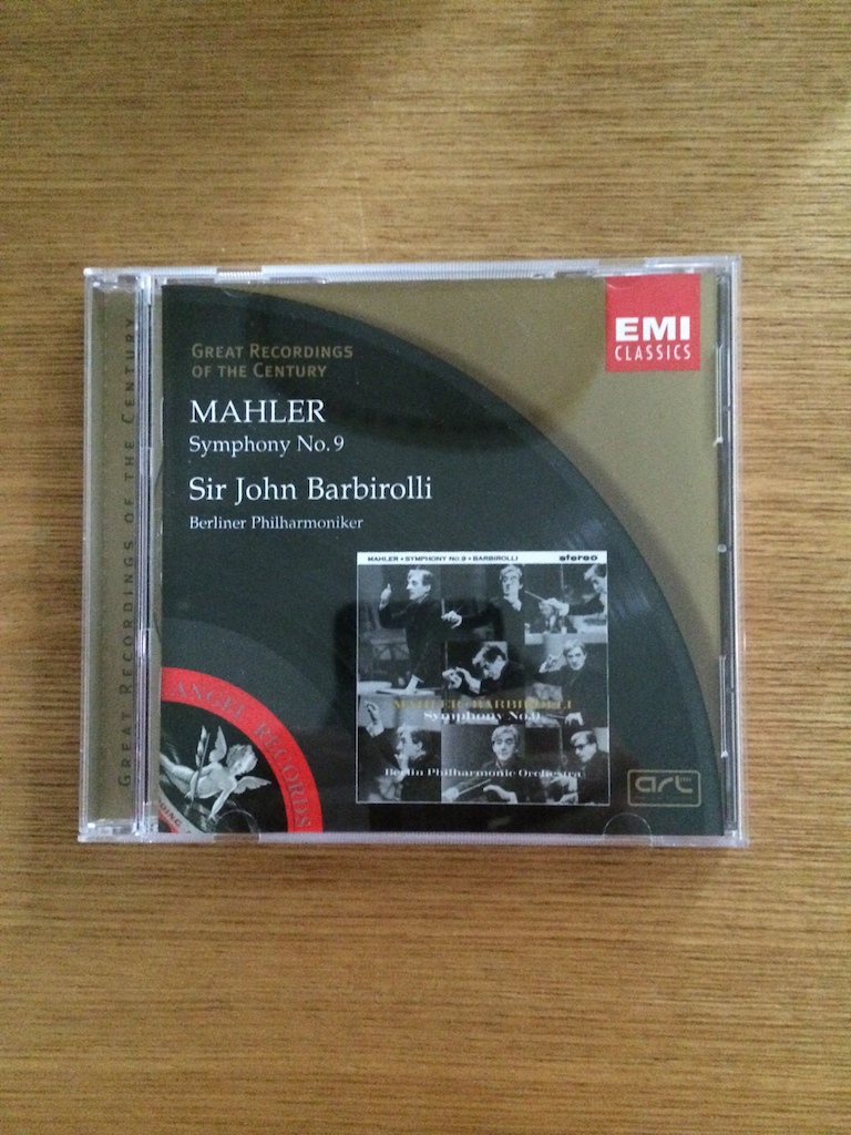 Barbirolli, BPO - Mahler Symphony No. 9 (歐版)