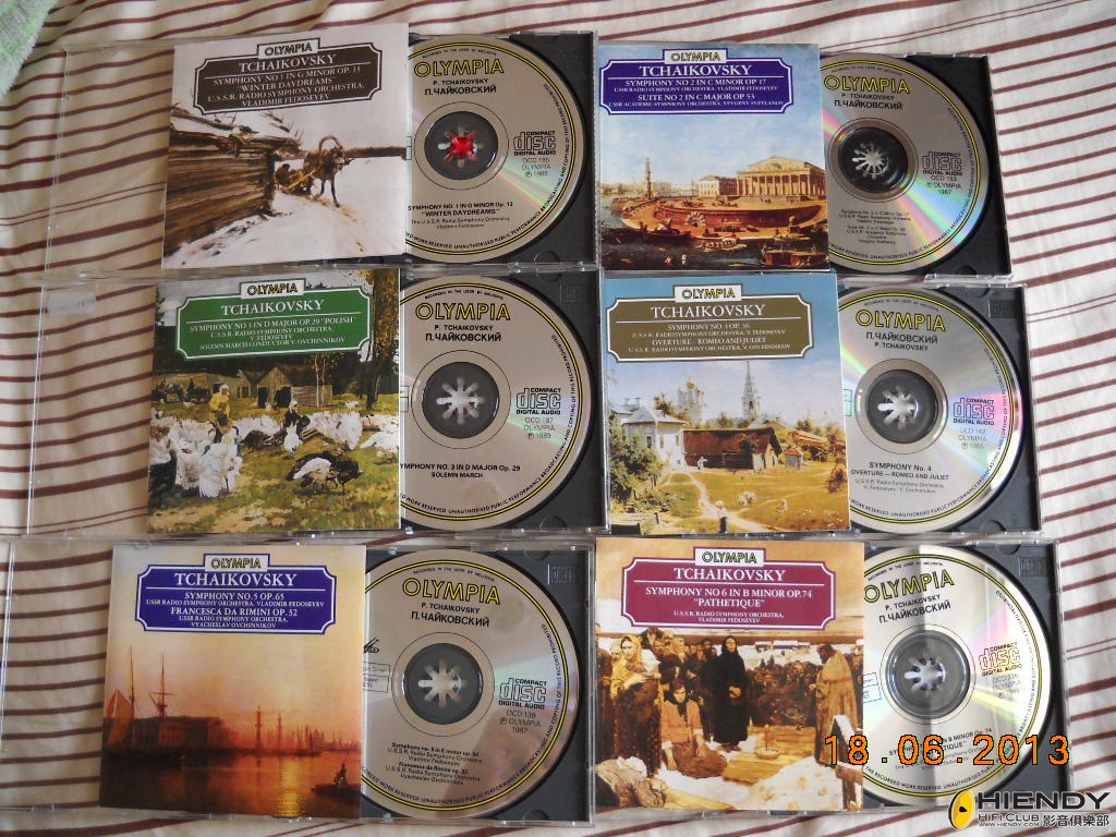 TCHAIKOVSKY Symphony No. 1 to 6.JPG