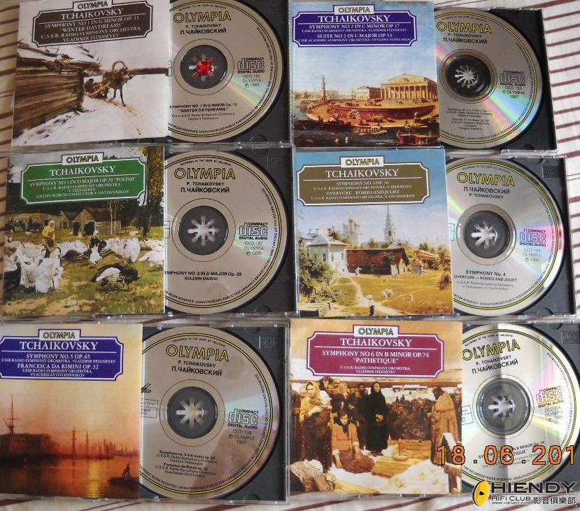 TCHAIKOVSKY Symphony No. 1 to 6.JPG