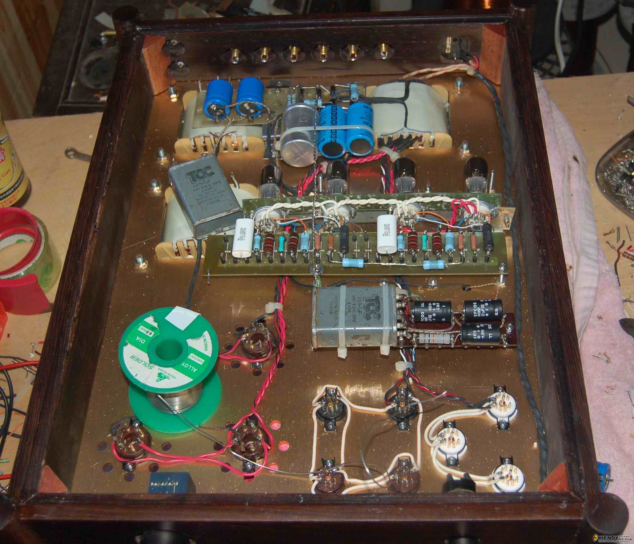 分享师兄订造的kt88推挽机