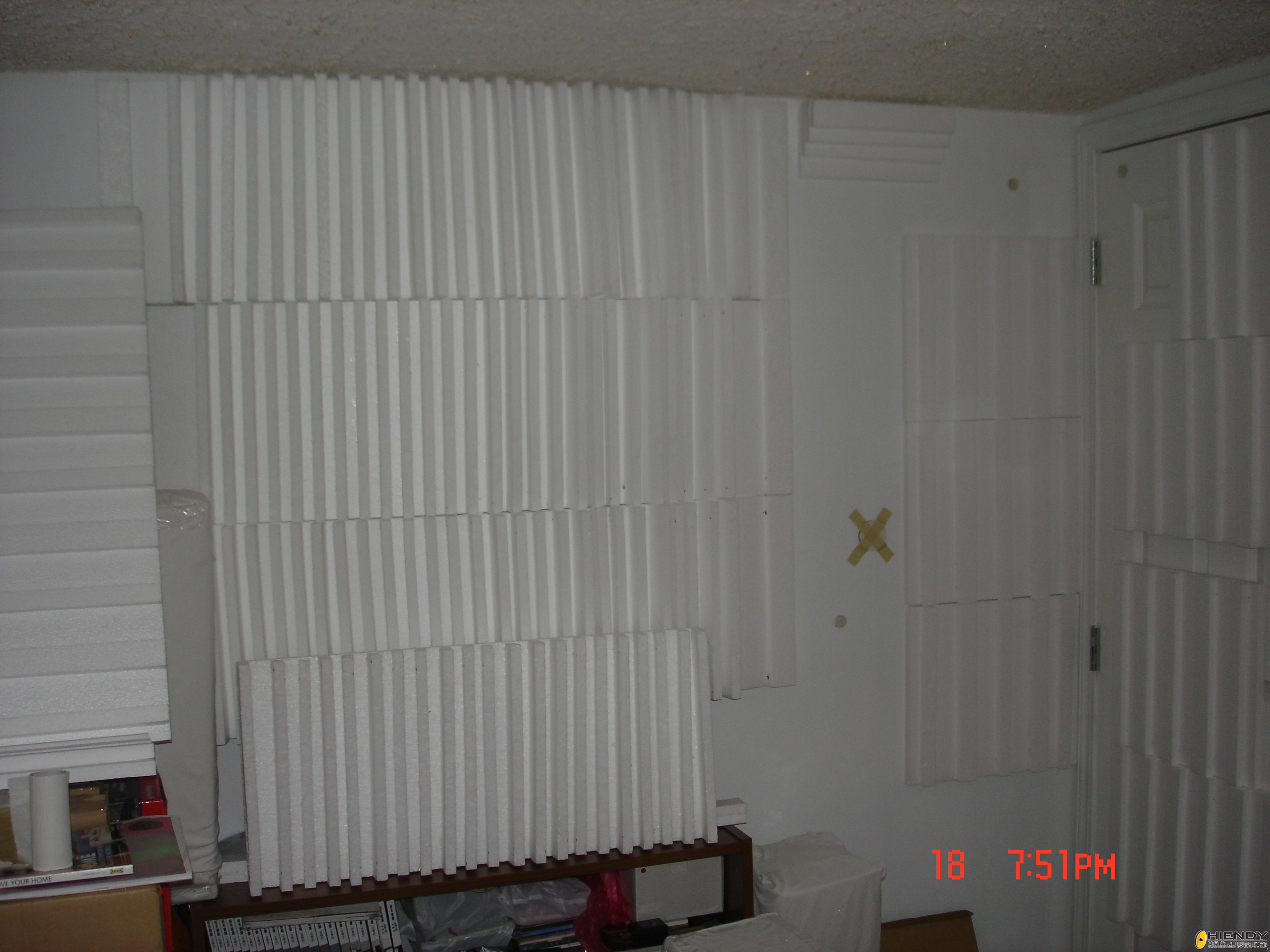 back wall