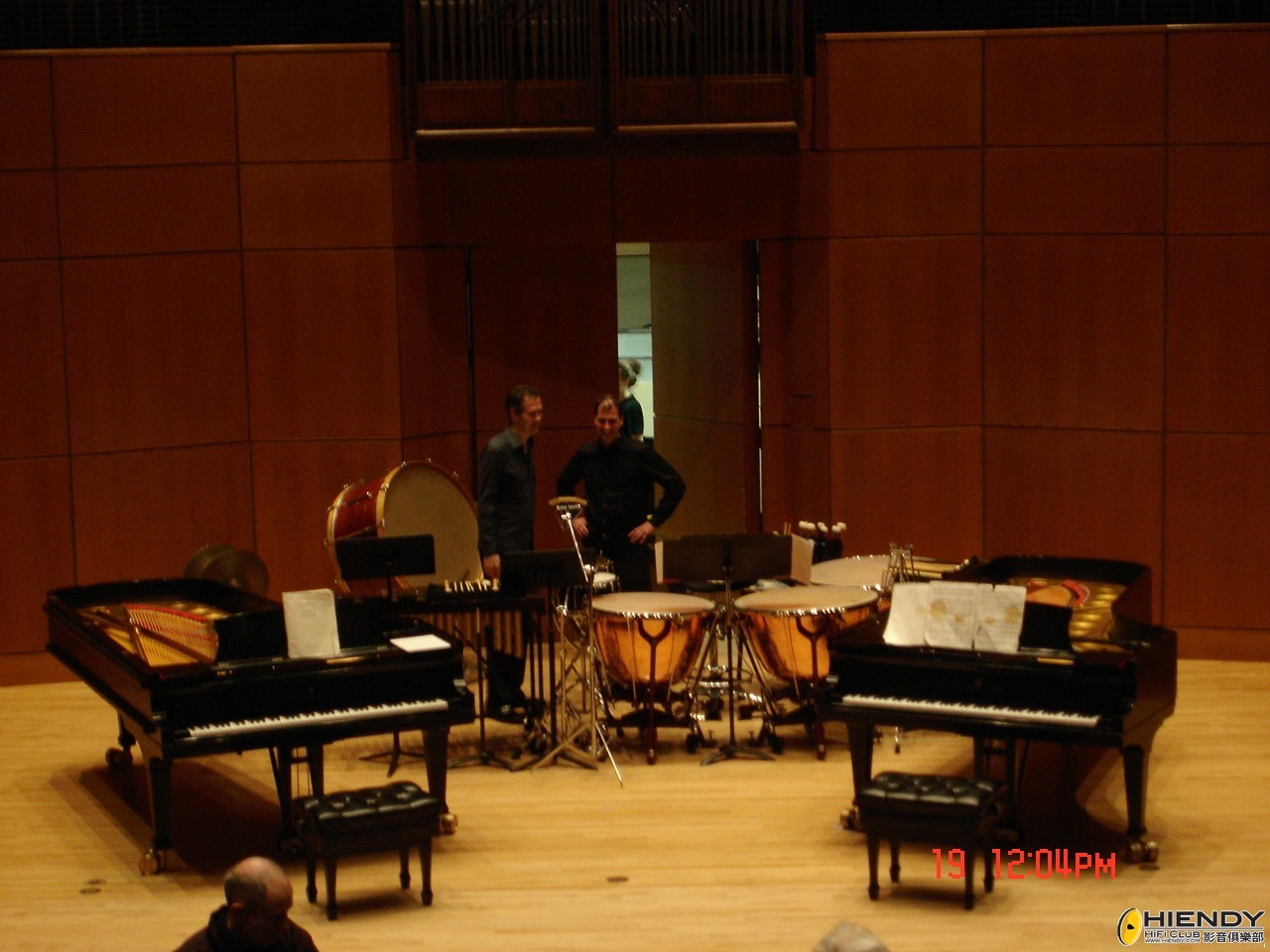 Bartok sonata for 2 pianos & percussion, 二台 Steinway Concert Grand