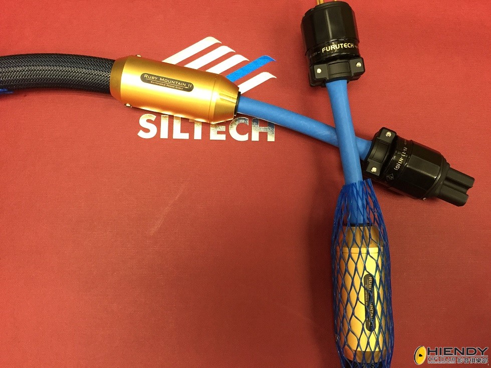 Siltech Ruby 干せ Hill II 2.0m 電源ケーブル シルテック