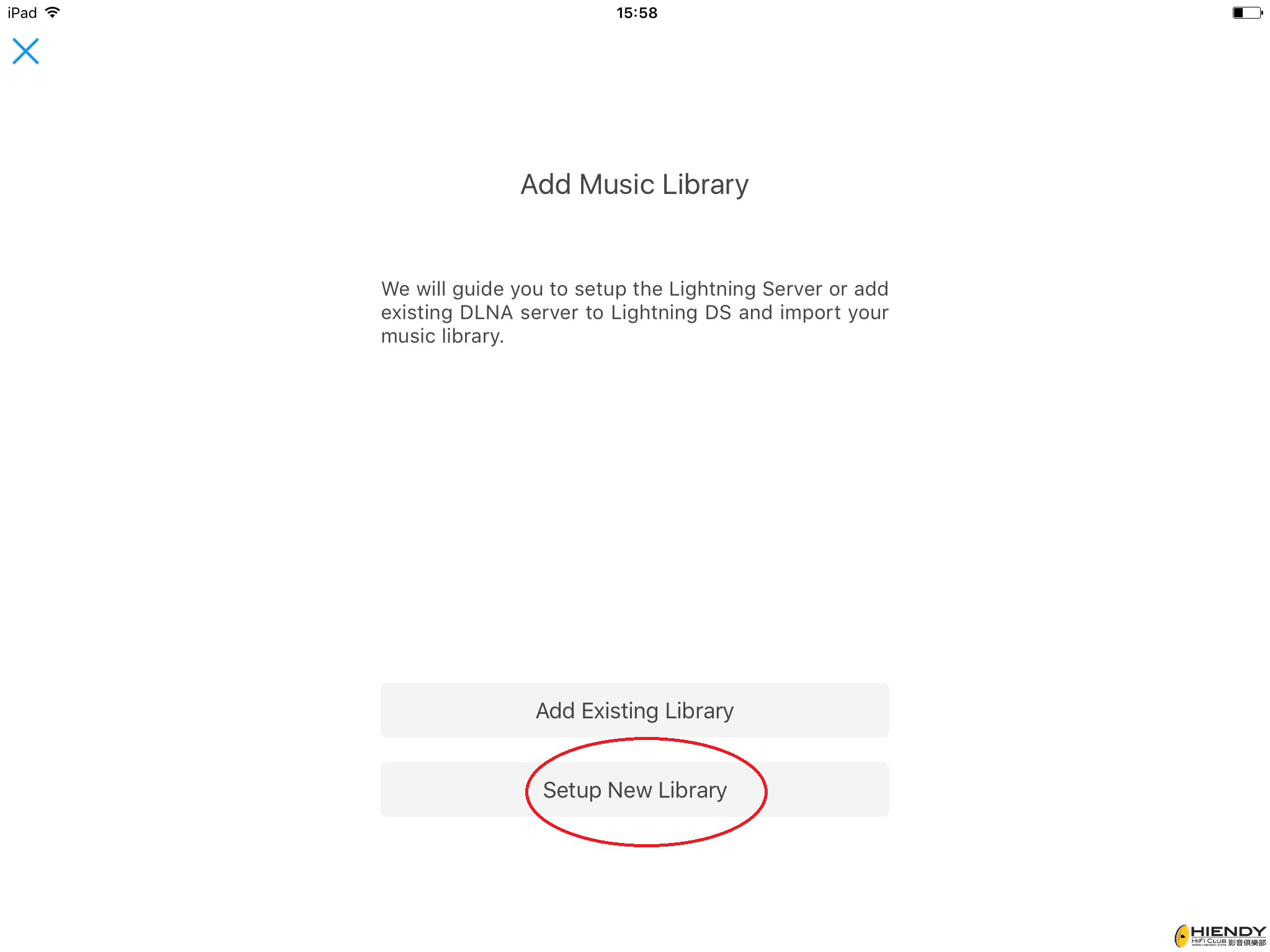 2 Setup New Library