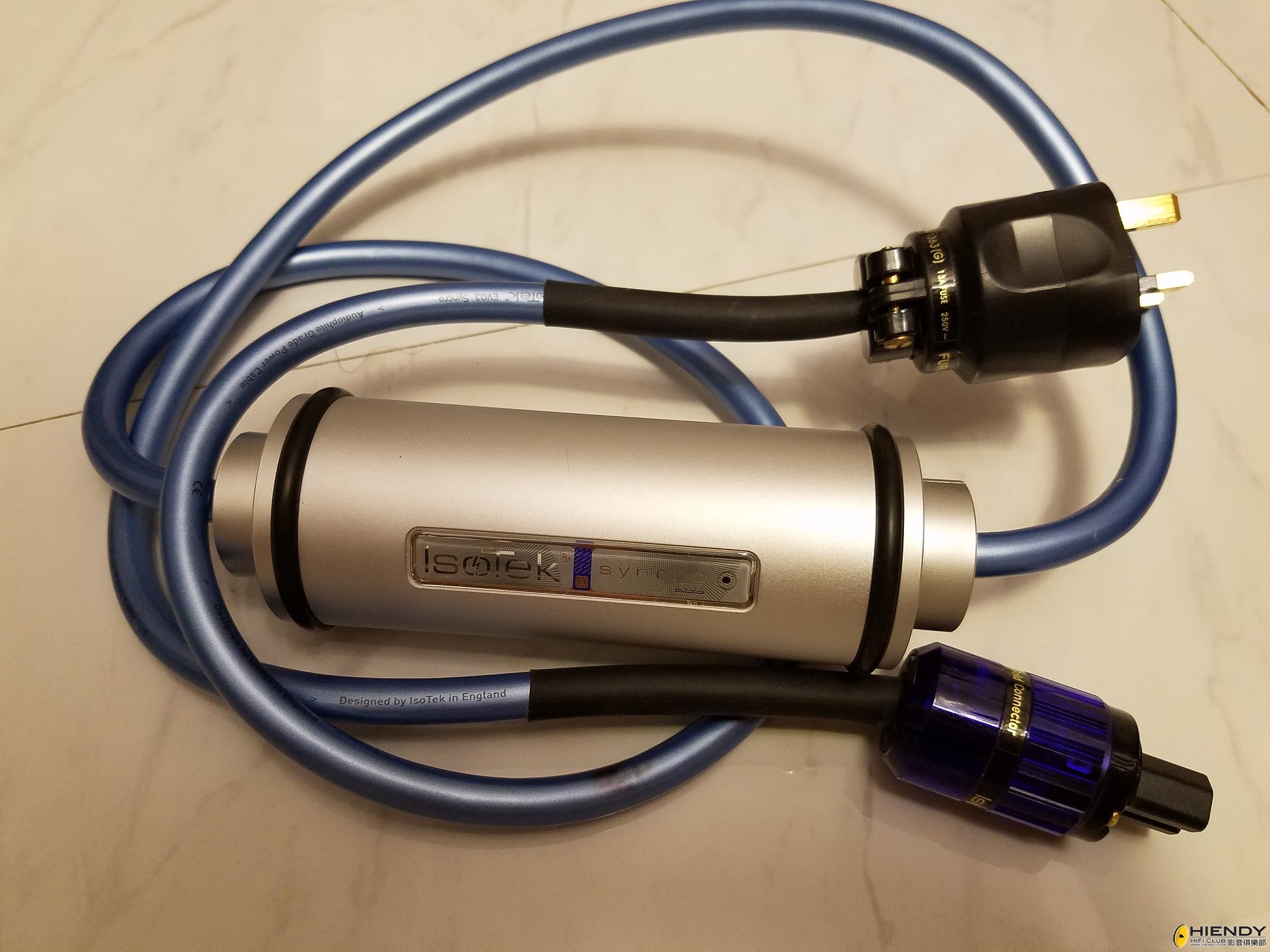 Isotek EVO3 Syncro UK power plug Hiendy二手買賣區 影音俱樂部
