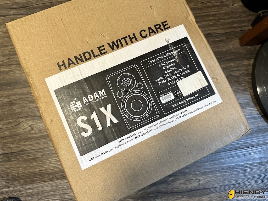 ADAM S1X ジャンク品 Adam S1X Active Near Field Monitor - Hiendy二手買賣區- Hiendy.com