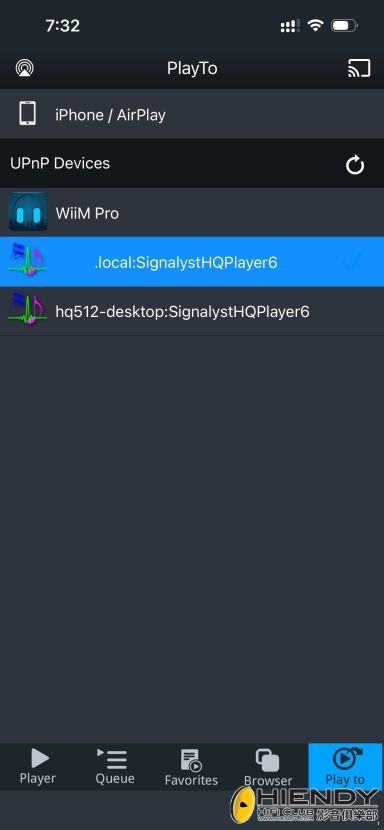 mconnect UPnP app