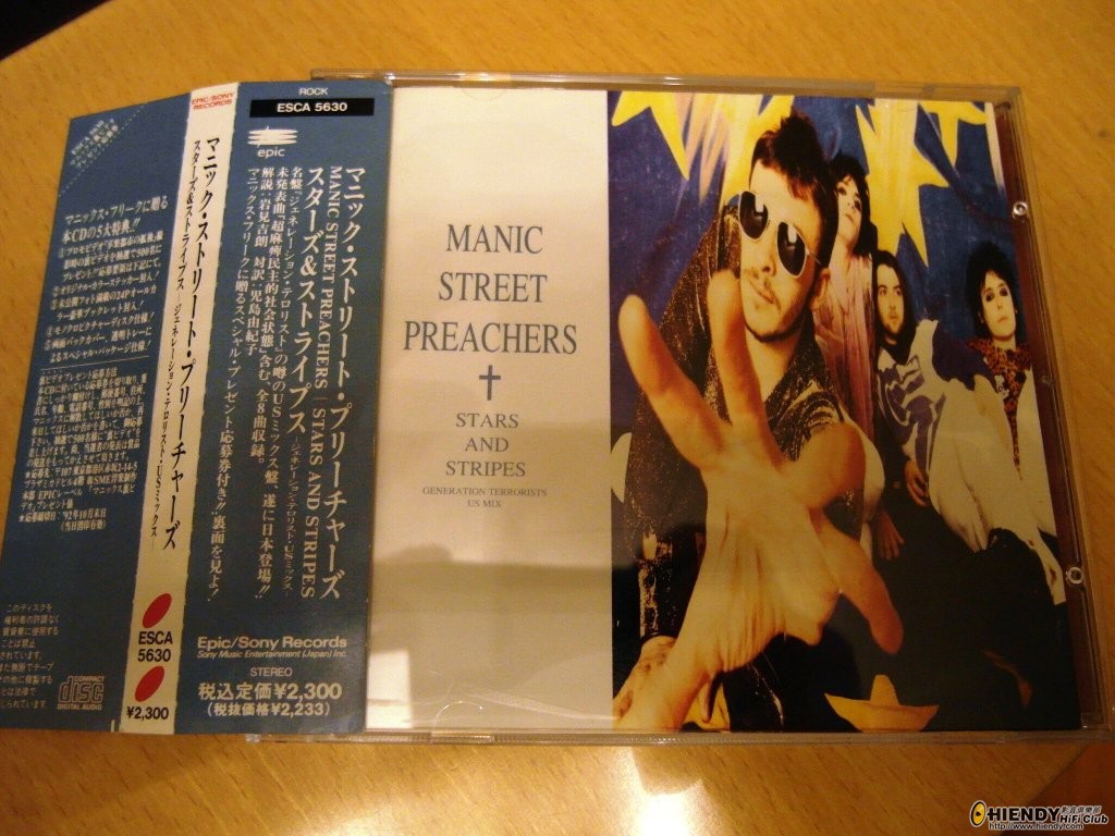 激レア貴重・美品】マニックス ジェネレーション・テロリスト UK